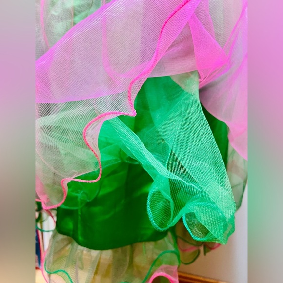 Ever Pretty Purple & Green Sequin Top Dress with Green Sash -Comes with Sash Pin - Picture 5 of 16